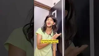Inter caste marriage shaadi😂 #intercaste #relatablethings #comedy #parents #90s #desi #parivaar
