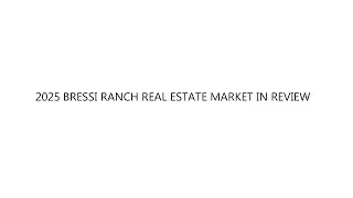 Bressi Ranch Real Estate: What Actually Happened in 2025