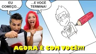 AGORA &Eacute; COM VOC&Ecirc;! EU COME&Ccedil;O E VOC&Ecirc; TERMINA...SUPER FALCOTE