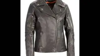 Milwaukee Leather Women's Vented Motorcycle Jacket