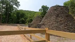 Old charcoal kilns just off the road in Wassaic NY, 5-23-23 vlog