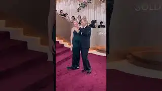 As&iacute; llegaban Kirsten Dunst y Jesse Plemons a los Golden Globes 2026