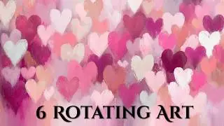 Romantic Pink Valentine's Screensavers | Frame TV Art Slideshow | Love, Hearts & Flowers