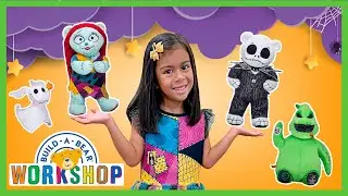Build A Bear The Nightmare Before Christmas Collection | Audreys Halloween Adventures