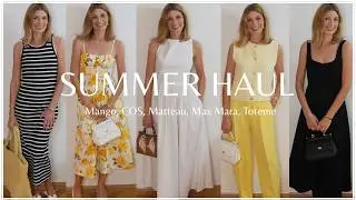 SUMMER HAUL 2025 (Mango, COS, Toteme, Matteau, Max Mara, etc)