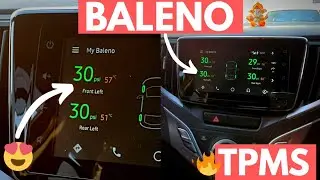Система контроля давления в шинах Baleno с Android Auto | Распаковка и установка Sensairy TPMS