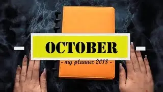 Daily Planner: OCTOBER 2018