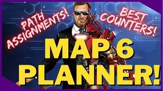 Map 6 Alliance Quest Planning Tool! Spreadsheet And Maps To Assign Path, Select Best Counters!