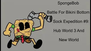 SpongeBob Battle For Bikini Bottom Sock Expedition #9; Hub World 3 And New Move