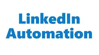Linkedin Automation with python