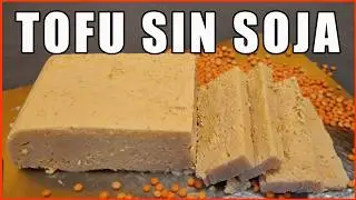 🌿TOFU de LENTEJAS CORAL, f&aacute;cil y muy econ&oacute;mico