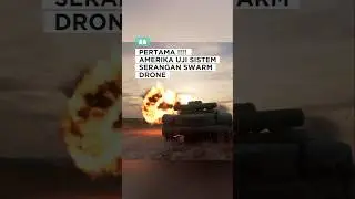Amerika uji swarm drone pertama #shortsfeed #warzone #usa #drone #tech #shortsviral #information