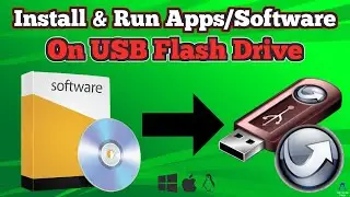 How to Install PC Software on a USB Pendrive | Portable Apps 2022