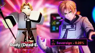 Sovereign Rudeuse Evo Showcase in Anime Power Defense Roblox Rudy Dead End Best Unit