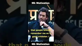 MS Dhoni Golden Words about Success | MS Dhoni | #msdhoni #viratkohli #csk #motivation #success