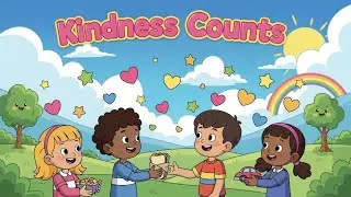 Kindness Counts 🌟🤝 | Learn Sharing & Caring for Kids & Toddlers