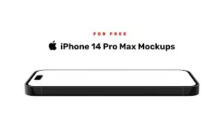 iPhone 14 Pro Max Mockups &ndash; Made in Blender