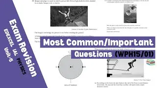 Edexcel IAL Physics Unit 5 | Most Common, Important & Difficult Questions | WPH15/01 | May 2025 Exam
