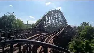 Loup Garou FRONT ROW POV! Walibi Belgium, Belgium