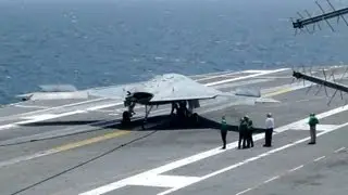 Novo drone dos EUA pousa pela 1ª vez
