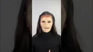 La plan&egrave;te des singes 🦧 #makeup #planetedessinges #monkey