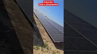 2.2MW Kusum Project Rayzon 545wp panels Mono Ndcr #renewableenergy #solarpanel #inverter #solar