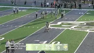 Football: Laney College vs. San Jose City College, October 24, 2025