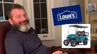Boomhauer from King of the Hill calls Lowe&rsquo;s to build a Golf Cart Awning