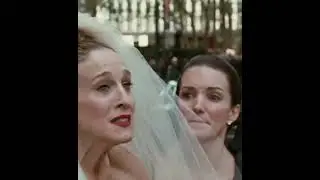 I couldn't believe big left Carrie at the altar, Charlotte was a true friend, she's the real MVP 😂