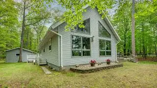 Wisconsin Waterfront Home for Sale!   8414 Squash Lake Ln, Three Lakes!  #realestate