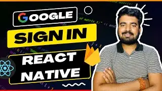 React Native Google Sign in with Firebase  in 3 steps 🔥 |  in Hindi | Engineer Codewala