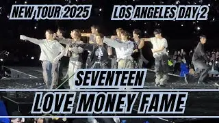 Seventeen Love Money Fame NEW Tour 2025 LA Los Angeles Day 2 #seventeen  #saythename_17 