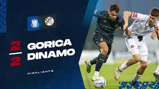 HIGHLIGHTS | HNK GORICA - GNK DINAMO 2:2 | Podjela bodova u 13. kolu SuperSport HNL-a