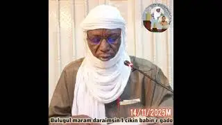 Darasin 1 cikin abinda yach chafi raban gado malan bilallah agadez