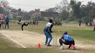 First Inning बलिया VS बेलथरा रोड क्रिकेट टूर्नामेंट //एक शानदार पारी खेली// #cricket  #tournament