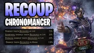 Всё ещё ОТЛИЧНО! Хрономант с восстановлением в версии 0.4 | Path of Exile 2