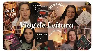 Mudan&ccedil;a de apartamento e audiobooks 📦 Vlog de Leitura #120 | Patricia Lima