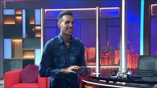 גורי אלפי וערן זהבי מתחרים בכדורגל באמצעות מציאות מדומה