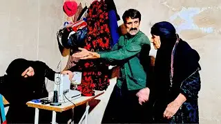 Rudabeh's back pain makes sewing and helping her a blessing
