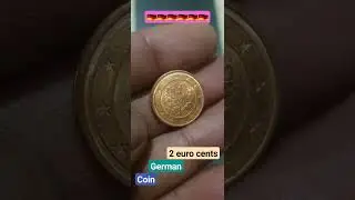 Germany 2 Euro Cents 2021 Coin #ytshorts #coins