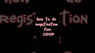 ODOP registration #icsi #odop #cs #companysecretary #csexecutive #cseet #csprofessional #ca