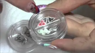 DIY: Nailart-Sticker mit Gel selber machen/  