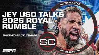 Jey Uso reflects on 2025 Royal Rumble win vs. John Cena & previews this year's event | SportsCenter