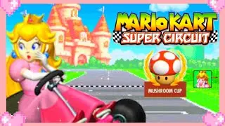 🌸 Mario Kart Super Circuit (Mushroom Cup) - Peach Gameplay 🌸