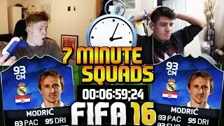 FIFA 16 - 7 MINUTE SQUAD BUILDER WITH JOEL! (JMX) - Speed Squad Builder
