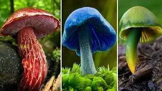 10 Cogumelos Mais BONITOS, FASCINANTES e INCR&Iacute;VEIS do Mundo