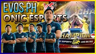 EVOS PH VS ONIC Esports(MSC 2019 Champions) - Backdoor Gaming Full Gameplay