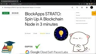 BlockApps STRATO: Spin Up A Blockchain Node in 3 minutes || [GSP705] || Solutions