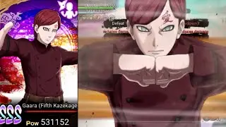 NxB NV: Gaara Kazekage EX Rekit Showcase Solo Attack Mission Gameplay