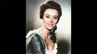 Ingeborg Hallstein as Atalanta in Handel's opera 